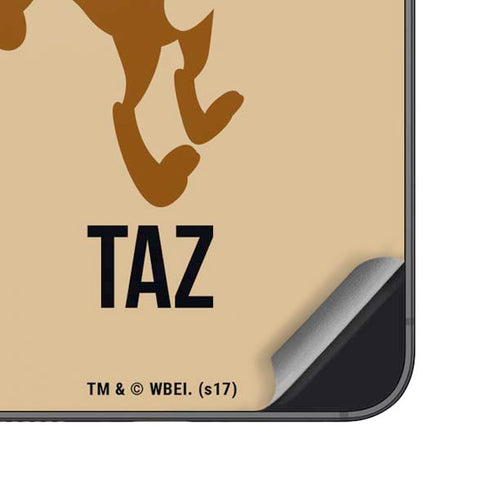 Looney Tunes Taz Identity Galaxy S25 Skin