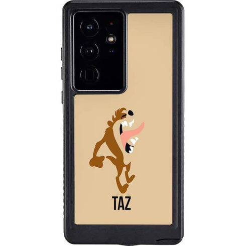 Looney Tunes Taz Identity Galaxy S24 Ultra Waterproof Case