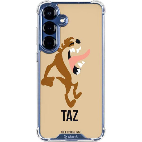 Looney Tunes Taz Identity Galaxy S25 Plus Clear Case