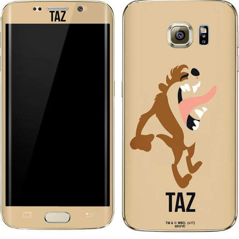 Looney Tunes Taz Identity Galaxy S7 Edge Skin