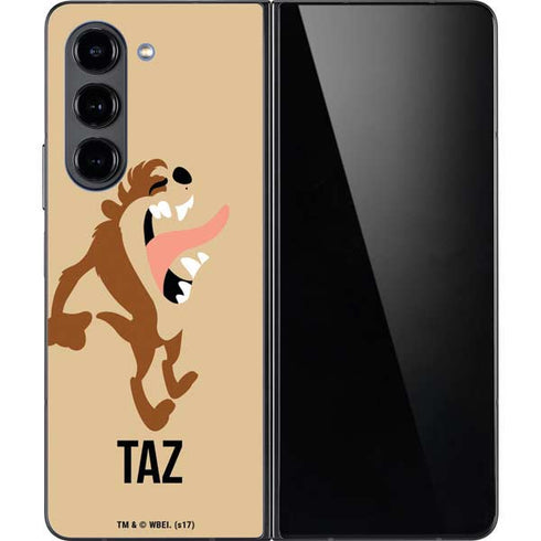 Looney Tunes Taz Identity Galaxy Z Fold5 5G Skin