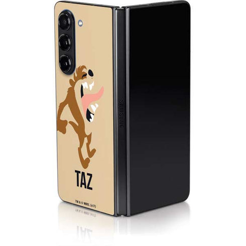 Looney Tunes Taz Identity Galaxy Z Fold5 5G Skin