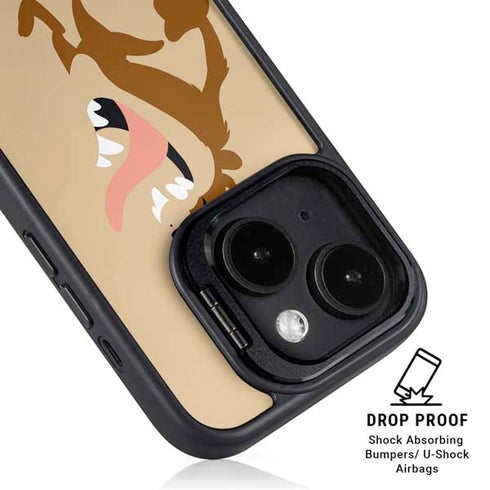 Looney Tunes Taz Identity iPhone 15 Plus Kickstand Case