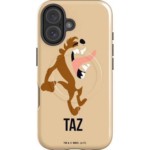 Looney Tunes Taz Identity iPhone 16 Magsafe Impact Case