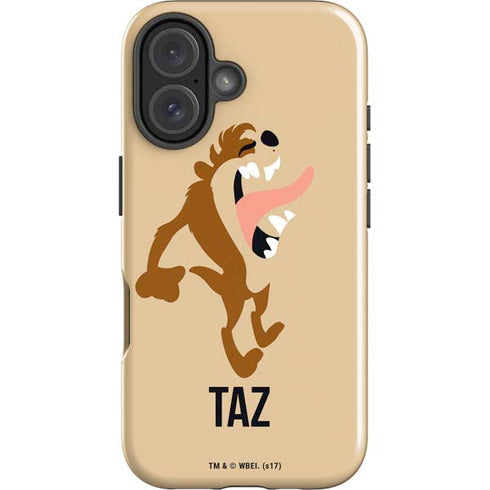 Looney Tunes Taz Identity iPhone 16 Plus Impact Case