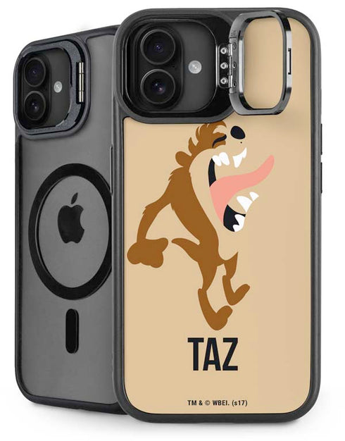 Looney Tunes Taz Identity iPhone 16 Plus Kickstand Case
