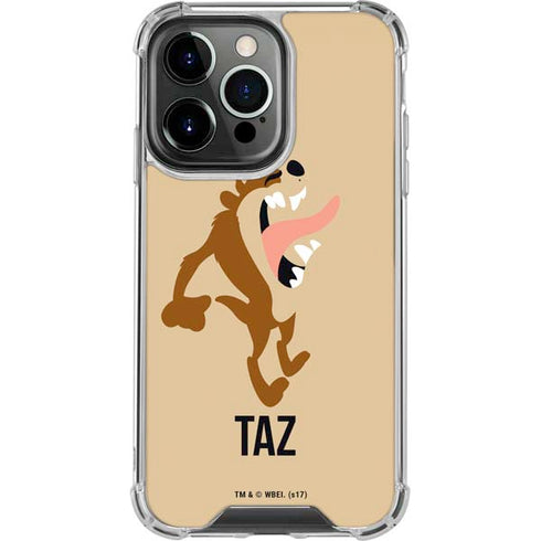 Looney Tunes Taz Identity iPhone 16 Pro Max Clear Case