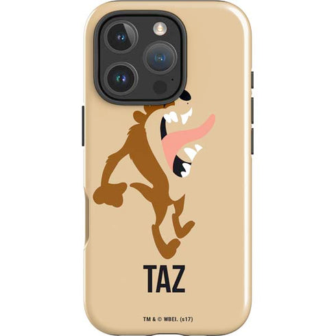 Looney Tunes Taz Identity iPhone 16 Pro Max Impact Case