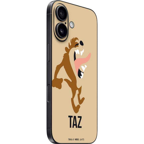 Looney Tunes Taz Identity iPhone 16 Skin