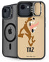 Looney Tunes Taz Identity iPhone 16e Kickstand Case