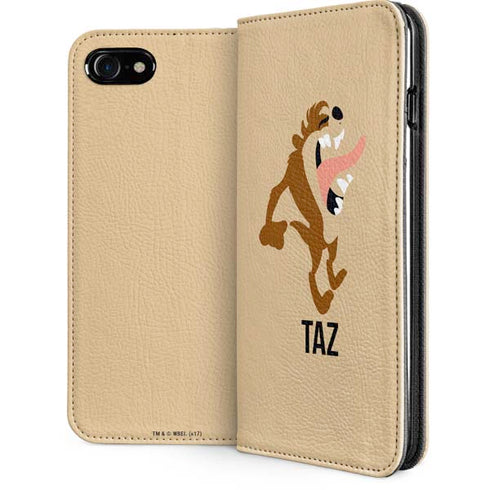 Looney Tunes Taz Identity iPhone SE (2nd & 3rd Gen) Folio Case