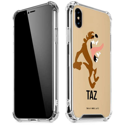 Looney Tunes Taz Identity iPhone X/XS Clear Case
