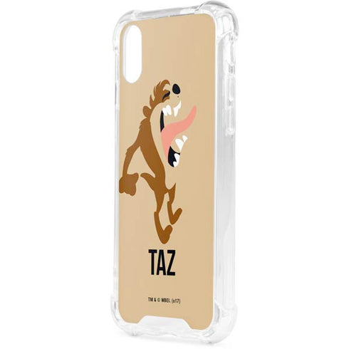 Looney Tunes Taz Identity iPhone XS Clear Case