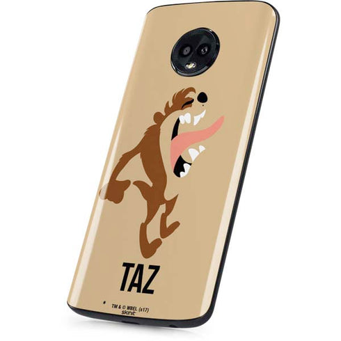 Looney Tunes Taz Identity Moto G6 Skin
