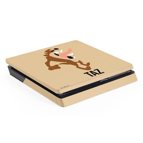 Looney Tunes Taz Identity PS4 Slim Skin