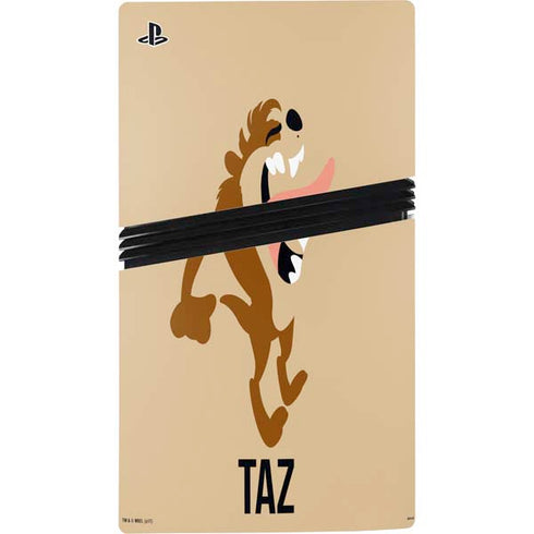 Looney Tunes Taz Identity PS5 Pro Bundle Skin