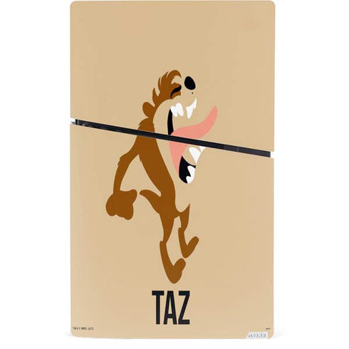 Looney Tunes Taz Identity PS5 Slim Digital Edition Console Skin