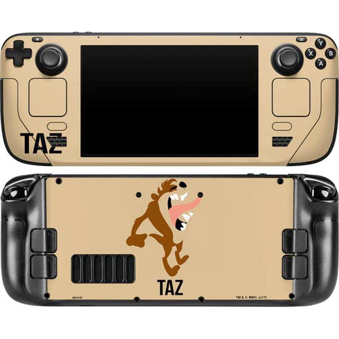 Looney Tunes Taz Identity Steam Deck Handheld Gaming Computer OLED Skin