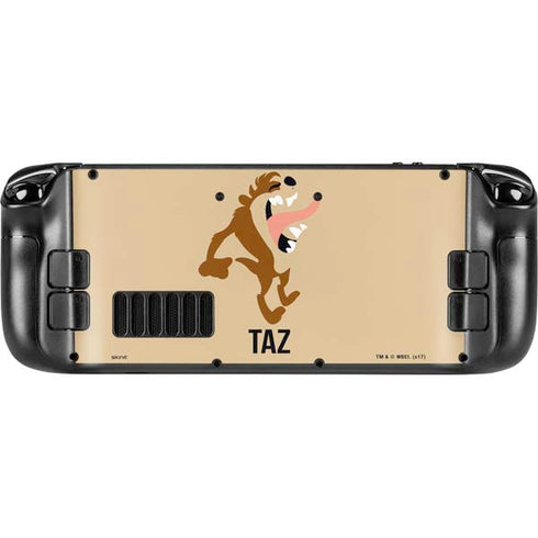 Looney Tunes Taz Identity Steam Deck Handheld Gaming Computer Skin