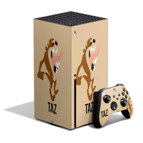Looney Tunes Taz Identity Xbox Series X Bundle Skin