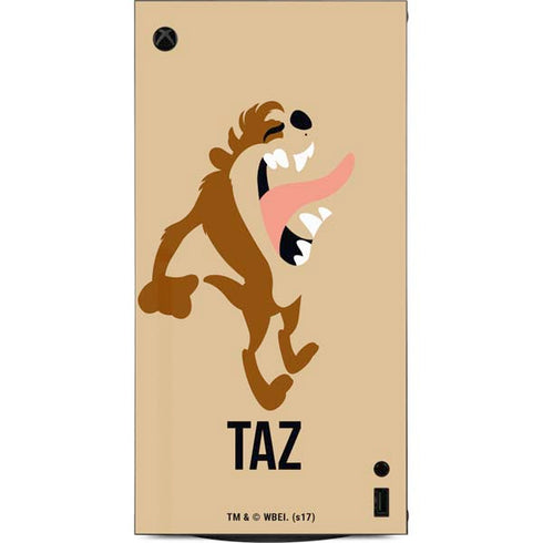 Looney Tunes Taz Identity XBox Series X Digital Edition Console Skin