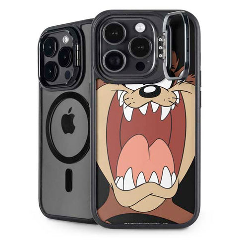 Looney Tunes Taz iPhone 15 Pro Kickstand Case