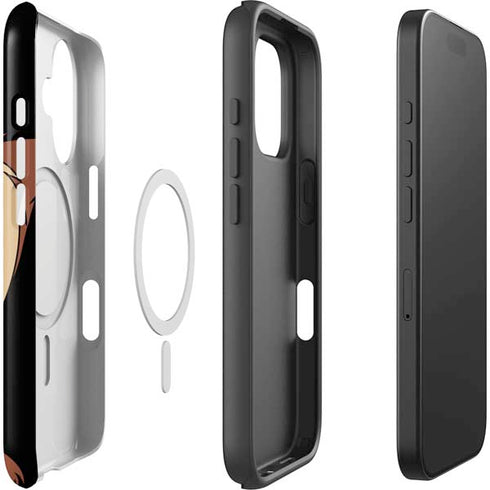 Looney Tunes Taz iPhone 16 Magsafe Impact Case