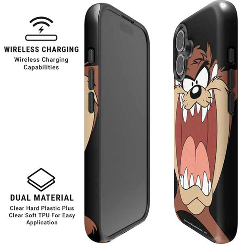 Looney Tunes Taz iPhone 16 Magsafe Impact Case