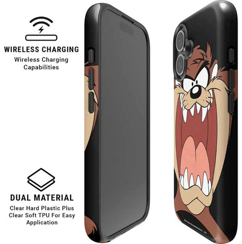 Looney Tunes Taz iPhone 16 Plus Magsafe Impact Case