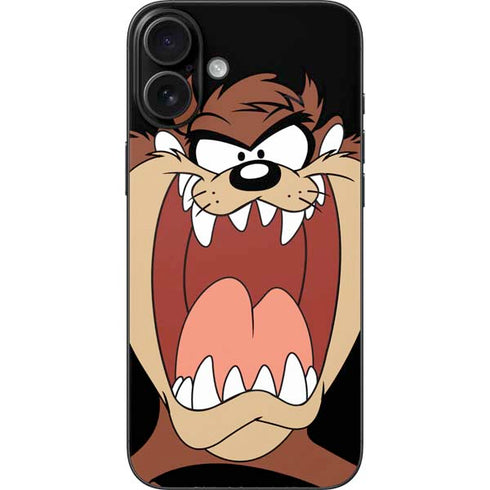 Looney Tunes Taz iPhone 16 Plus Skin