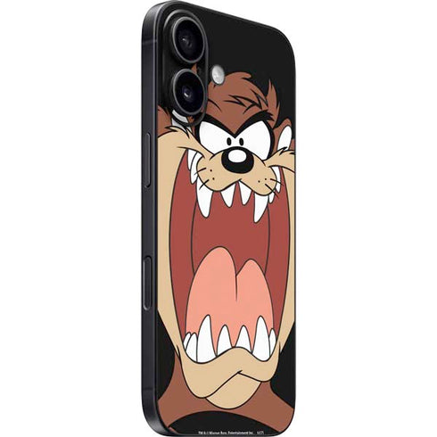 Looney Tunes Taz iPhone 16 Plus Skin