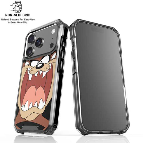 Looney Tunes Taz iPhone 18 Pro Clear Case