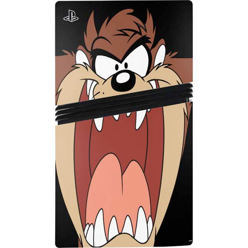 Looney Tunes Taz PS5 Pro Disk Console Skin