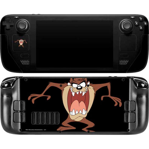 Looney Tunes Taz Steam Deck Handheld Gaming Computer Skin