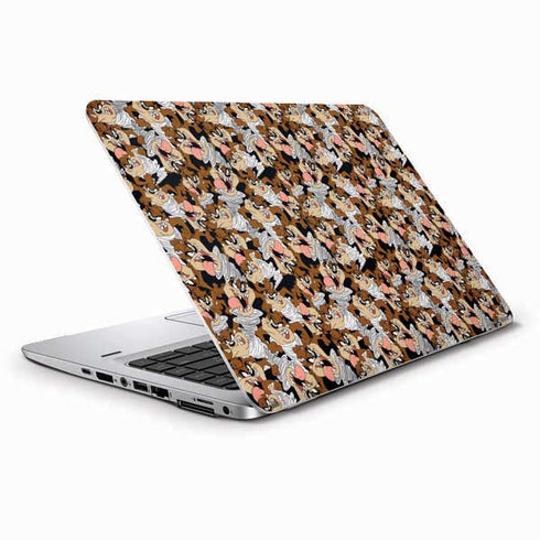 Looney Tunes Taz Super Sized Pattern HP Elitebook Skin