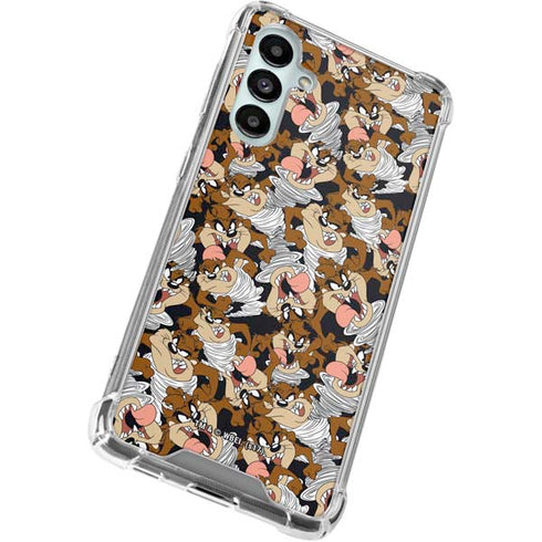 Looney Tunes Taz Super Sized Pattern Galaxy A16 5G Clear Case