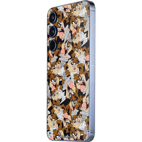 Looney Tunes Taz Super Sized Pattern Galaxy A55 5G Skin