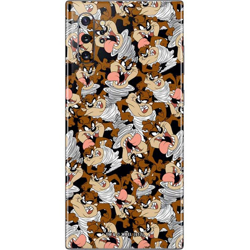 Looney Tunes Taz Super Sized Pattern Galaxy Note 10 Plus Skin