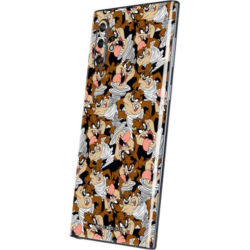 Looney Tunes Taz Super Sized Pattern Galaxy Note 10 Plus Skin