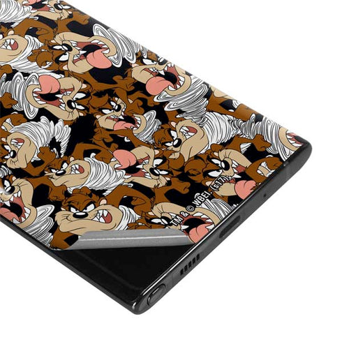 Looney Tunes Taz Super Sized Pattern Galaxy Note 10 Plus Skin