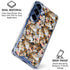 Looney Tunes Taz Super Sized Pattern Galaxy S25 Plus Clear Case
