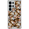 Looney Tunes Taz Super Sized Pattern Galaxy S25 Ultra Clear Case