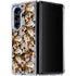 Looney Tunes Taz Super Sized Pattern Galaxy Z Fold5 5G Clear Case