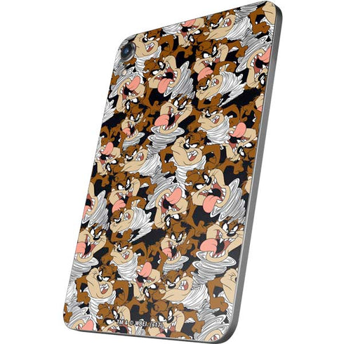 Looney Tunes Taz Super Sized Pattern Apple iPad Mini Skin