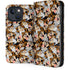Looney Tunes Taz Super Sized Pattern iPhone 14 Folio Case