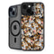 Looney Tunes Taz Super Sized Pattern iPhone 14 Kickstand Case
