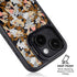 Looney Tunes Taz Super Sized Pattern iPhone 15 Kickstand Case