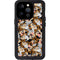 Looney Tunes Taz Super Sized Pattern iPhone 15 Pro Waterproof Case