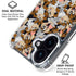 Looney Tunes Taz Super Sized Pattern iPhone 16 Plus Clear Case