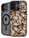 Looney Tunes Taz Super Sized Pattern iPhone 16 Plus Kickstand Case